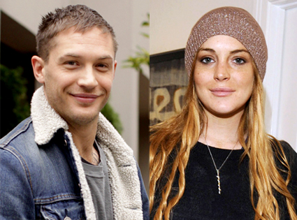 Tom Hardy, Lindsay Lohan Tom Hardy, Lindsay Lohan